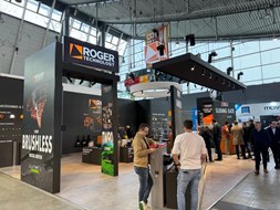 Roger Technologies exhibition stand